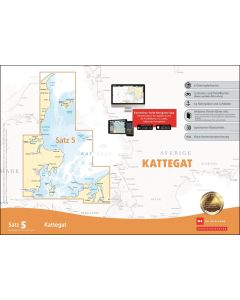 Sportbootkarten Satz 5: Kattegat (Ausgabe 2022)
