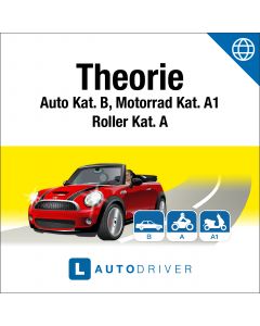 Online: AutoDriver - Theorie Kat. B, A, A1 (dfi)